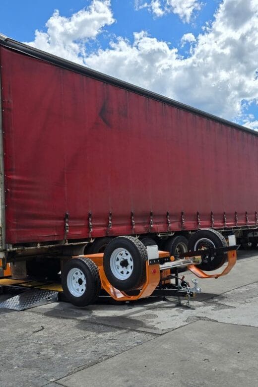 Truck with Roller Brake Tester