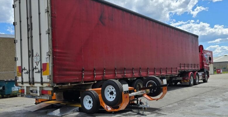 Truck with Roller Brake Tester