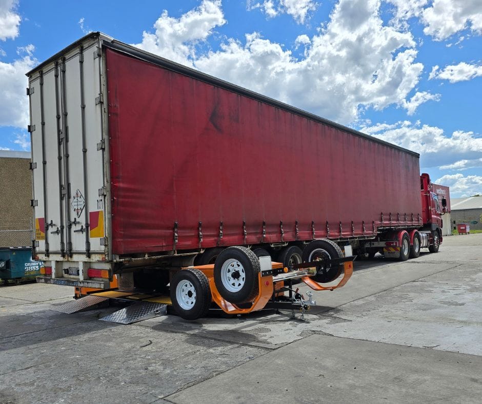 Truck with Roller Brake Tester